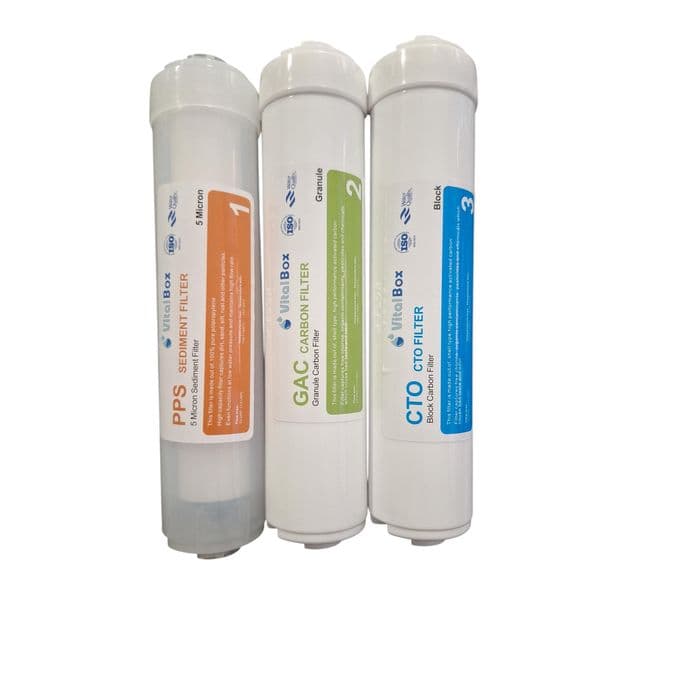 Pack 3 cartouches capsulées VitalBox